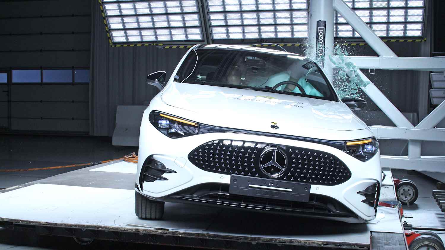 Mercedes-Benz CLA Euro NCAP crash test nejbezpečnější auto 2025