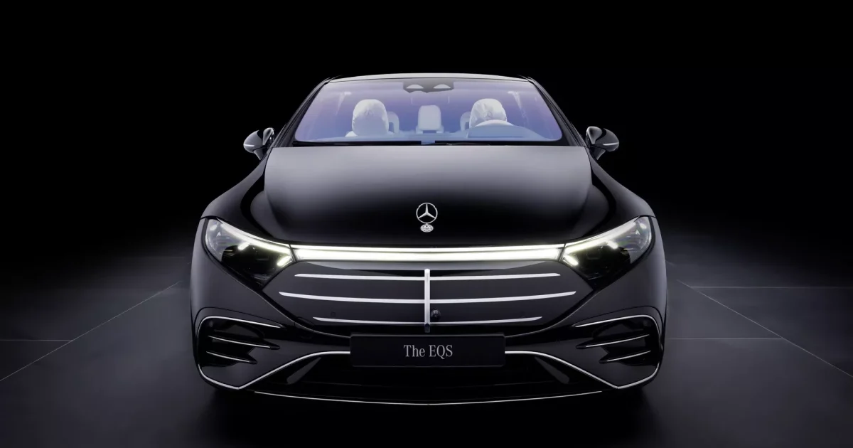 Mercedes-Benz EQS exteriér facelift 2026