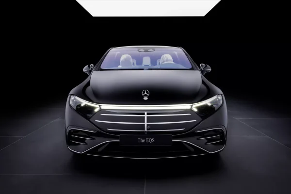 Mercedes-Benz EQS exteriér facelift 2026