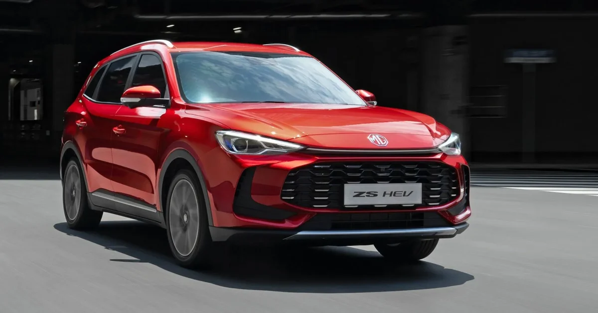 MG ZS je nejprodávanější čínské auto v Česku v roce 2025 (3 175 ks), a jde o čistý benzin