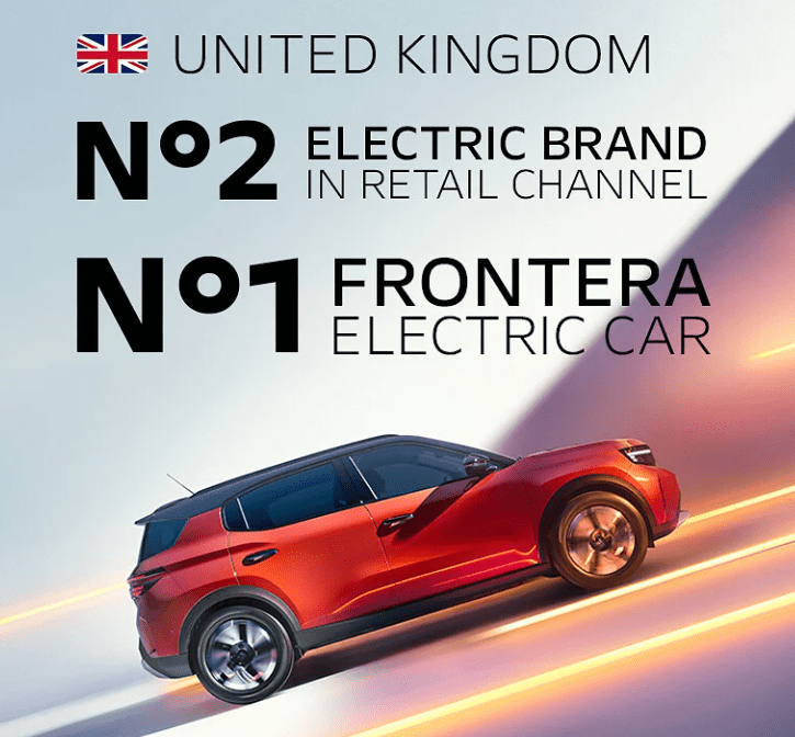 Opel Frontera Electric jednička mezi B-segmentovými elektromobily ve Velké Británii Q1 2026