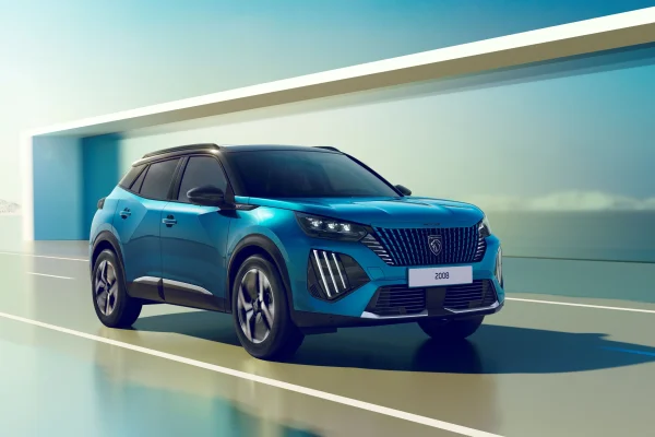 Peugeot 2008 2026 v modré barvě