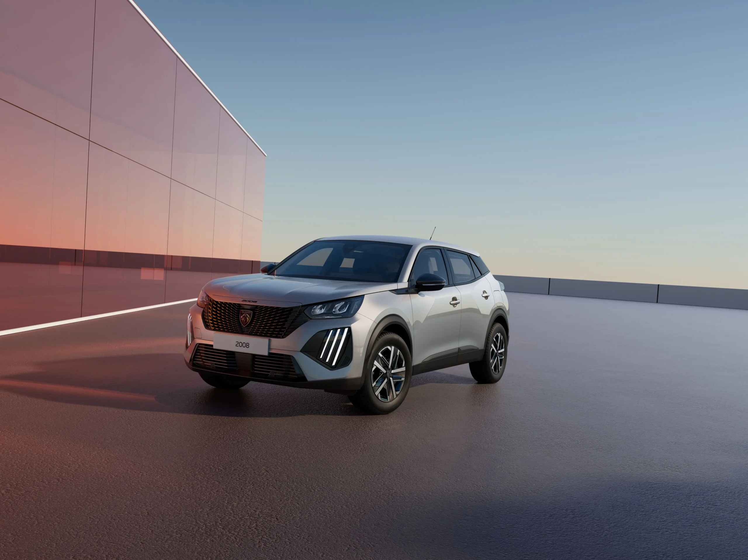 Peugeot 2008 2026 v šedé barvě