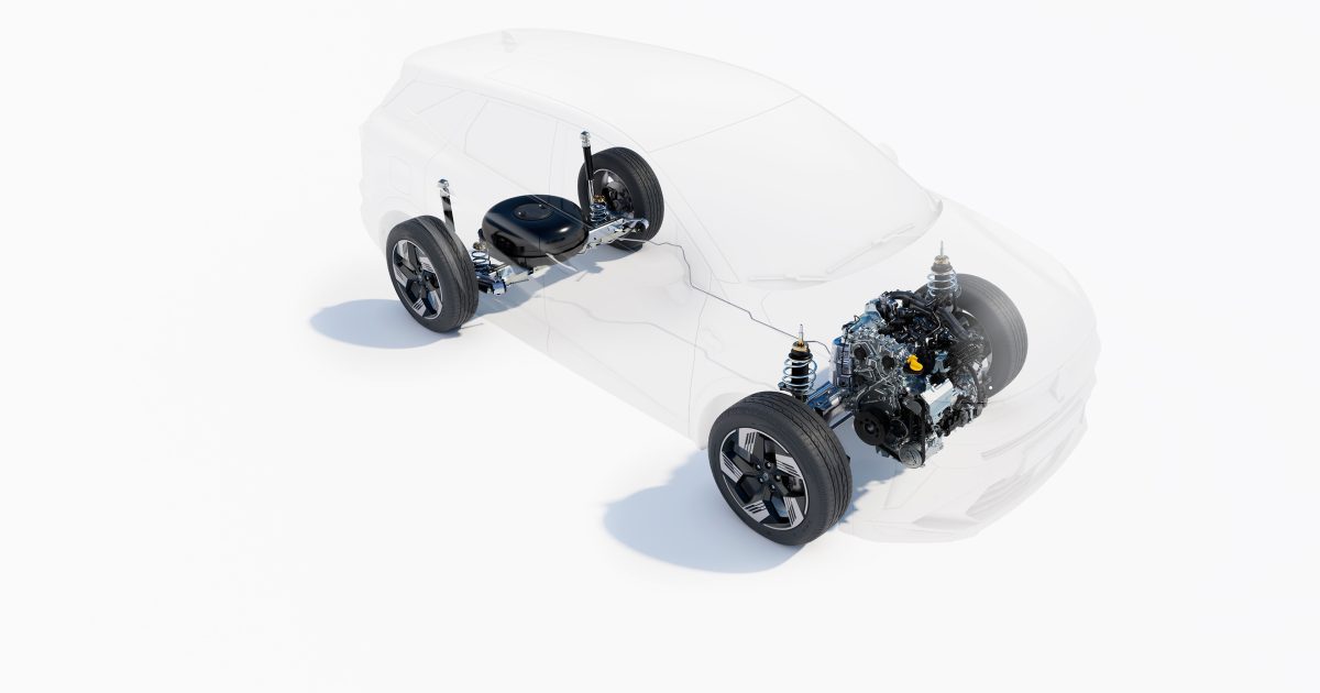 Renault Symbioz Eco-G 120 při městské jízdě