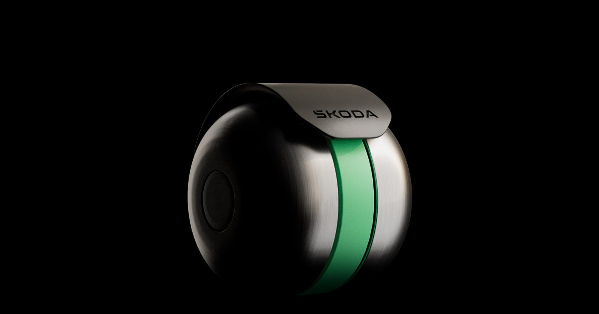Škoda DuoBell - inovativní cyklistický zvonek s logem Škoda