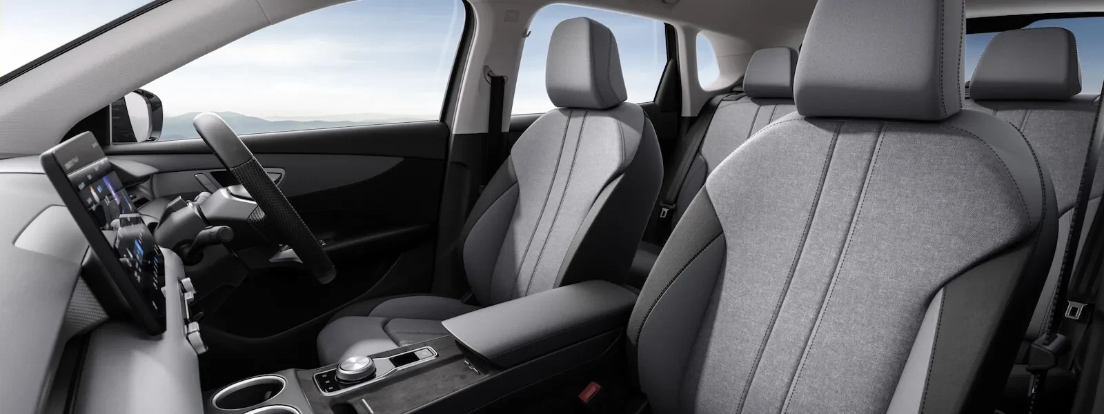 MG S5 EV interiér prostor pro pasažéry