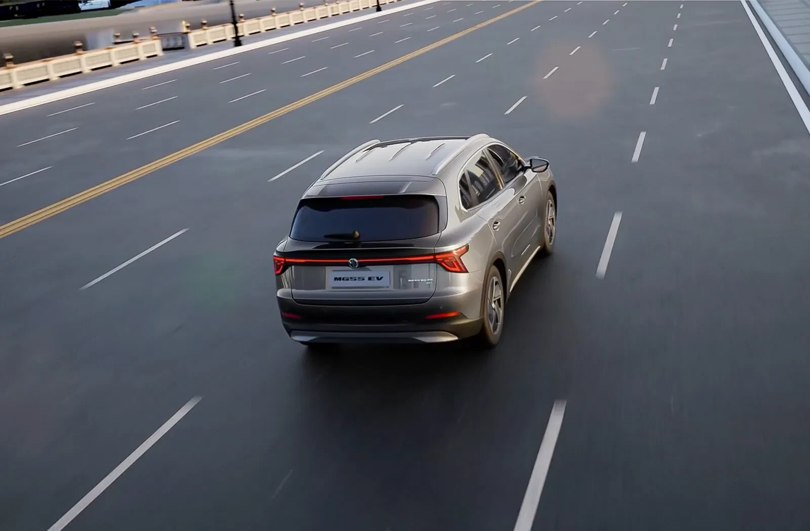 MG S5 EV exteriér zadní pohled