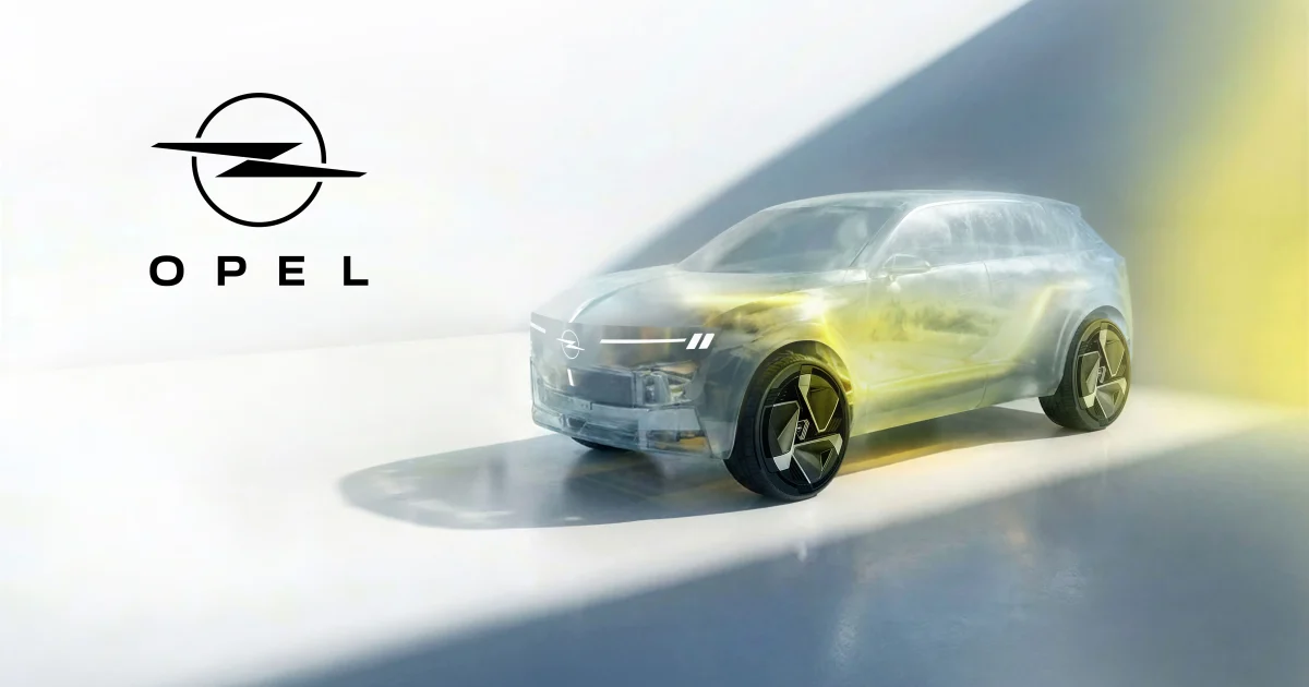 Teaser nového elektrického C-SUV značky Opel ze spolupráce s Leapmotorem