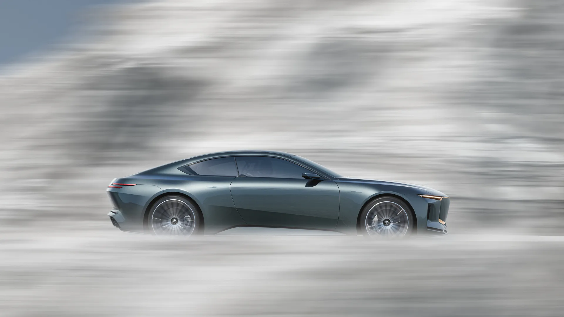 Vision BMW ALPINA - boční profil kupé, designová studie z Villa d'Este 2026