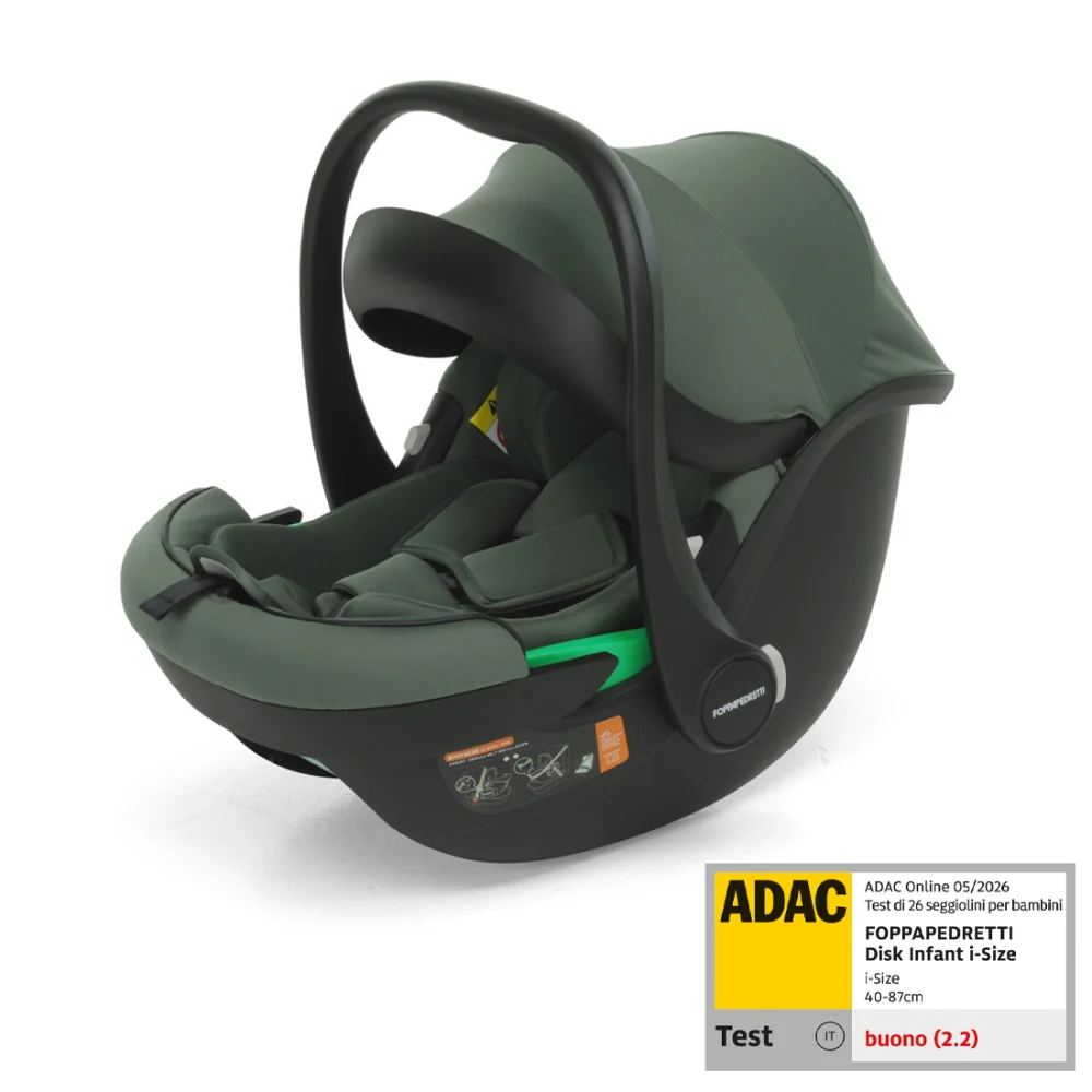 Foppapedretti Disk Infant i-Size - vítěz testu ADAC dětských autosedaček jaro 2026