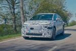Maskovaný prototyp nové Audi A2 e-tron při testovacích jízdách