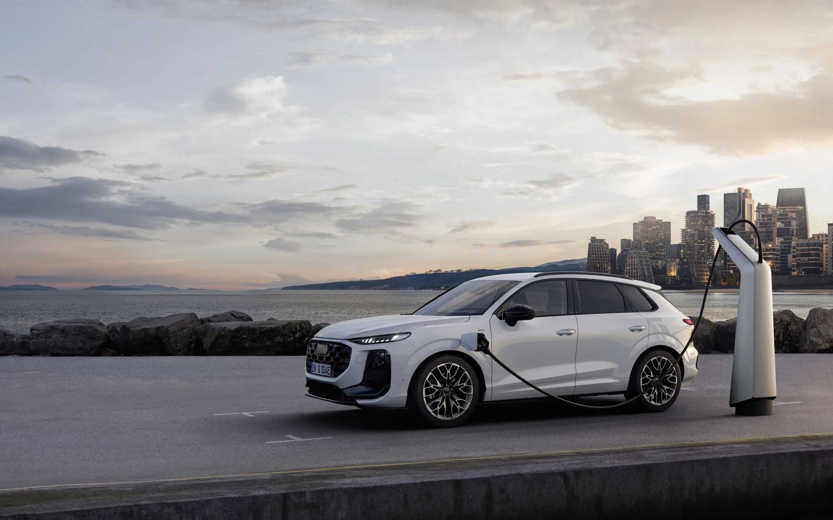 Audi Q3 třetí generace 2026 přední pohled