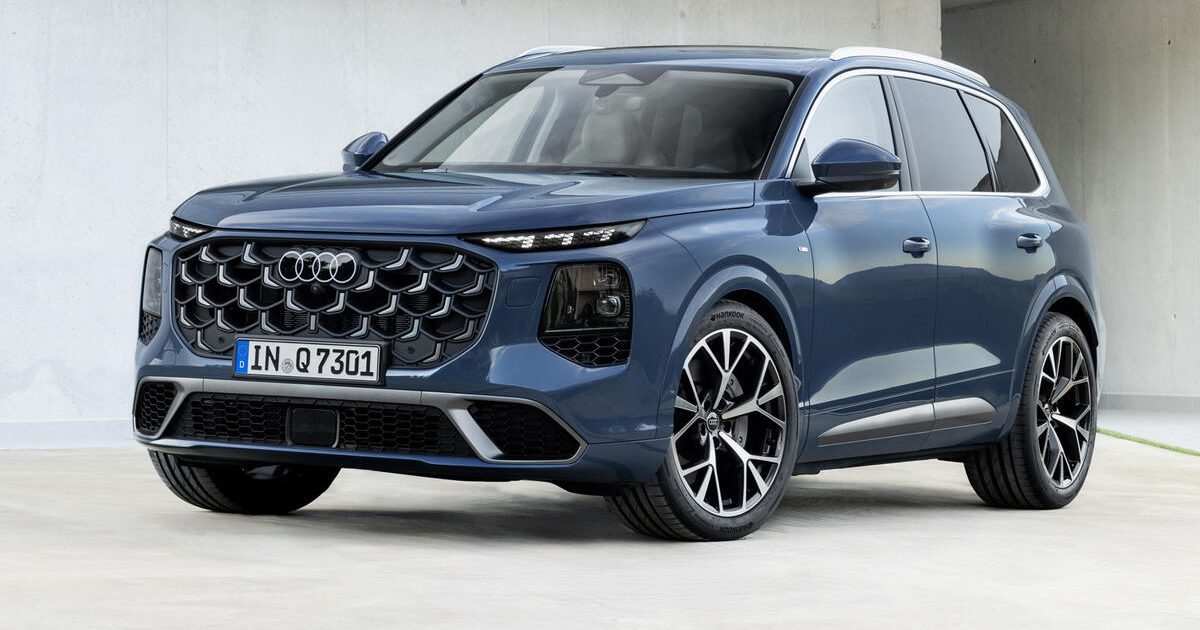Nové Audi Q7 třetí generace zepředu