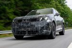 Maskovaný prototyp BMW iX5 při testovací jízdě