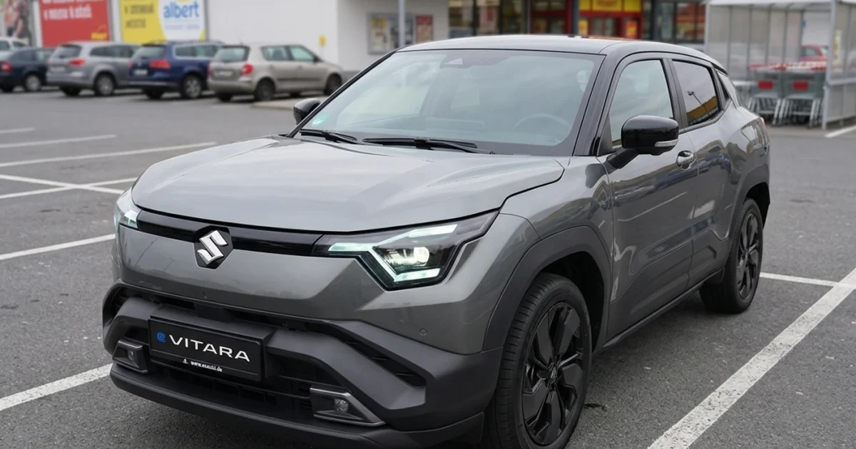 Suzuki e Vitara - elektrické SUV, přední pohled