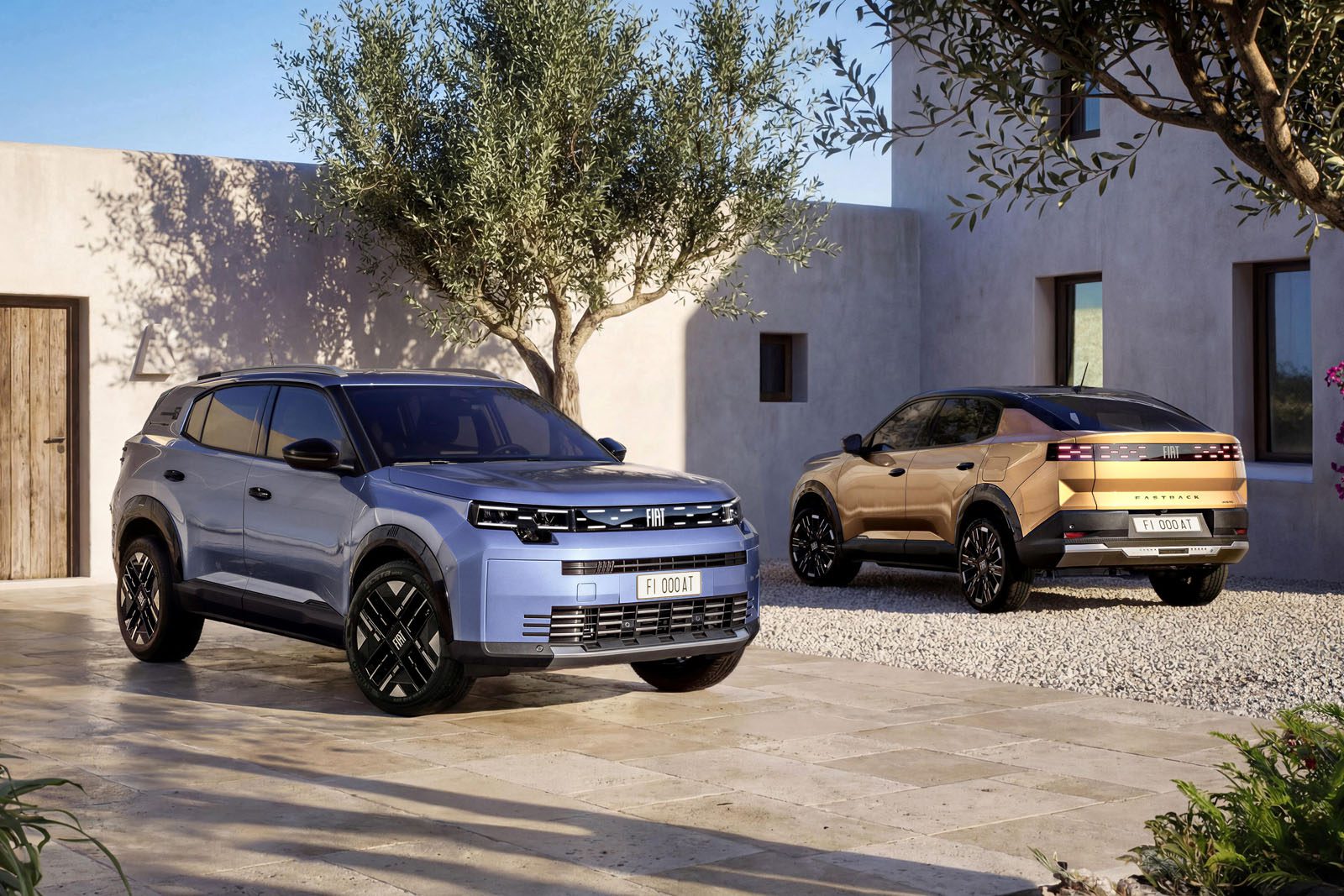 Fiat Grizzly v karoseriích SUV a Fastback vedle sebe