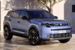 Fiat Grizzly SUV - přední tříčtvrteční pohled, modrá metalíza