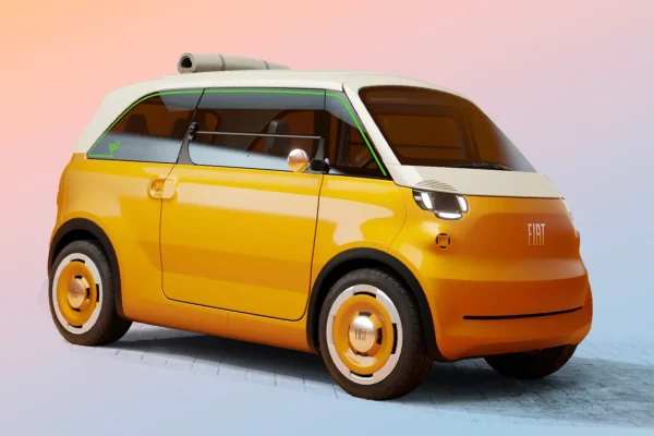 Koncept Fiat Multiplina, elektrická čtyřkolka se čtyřmi místy