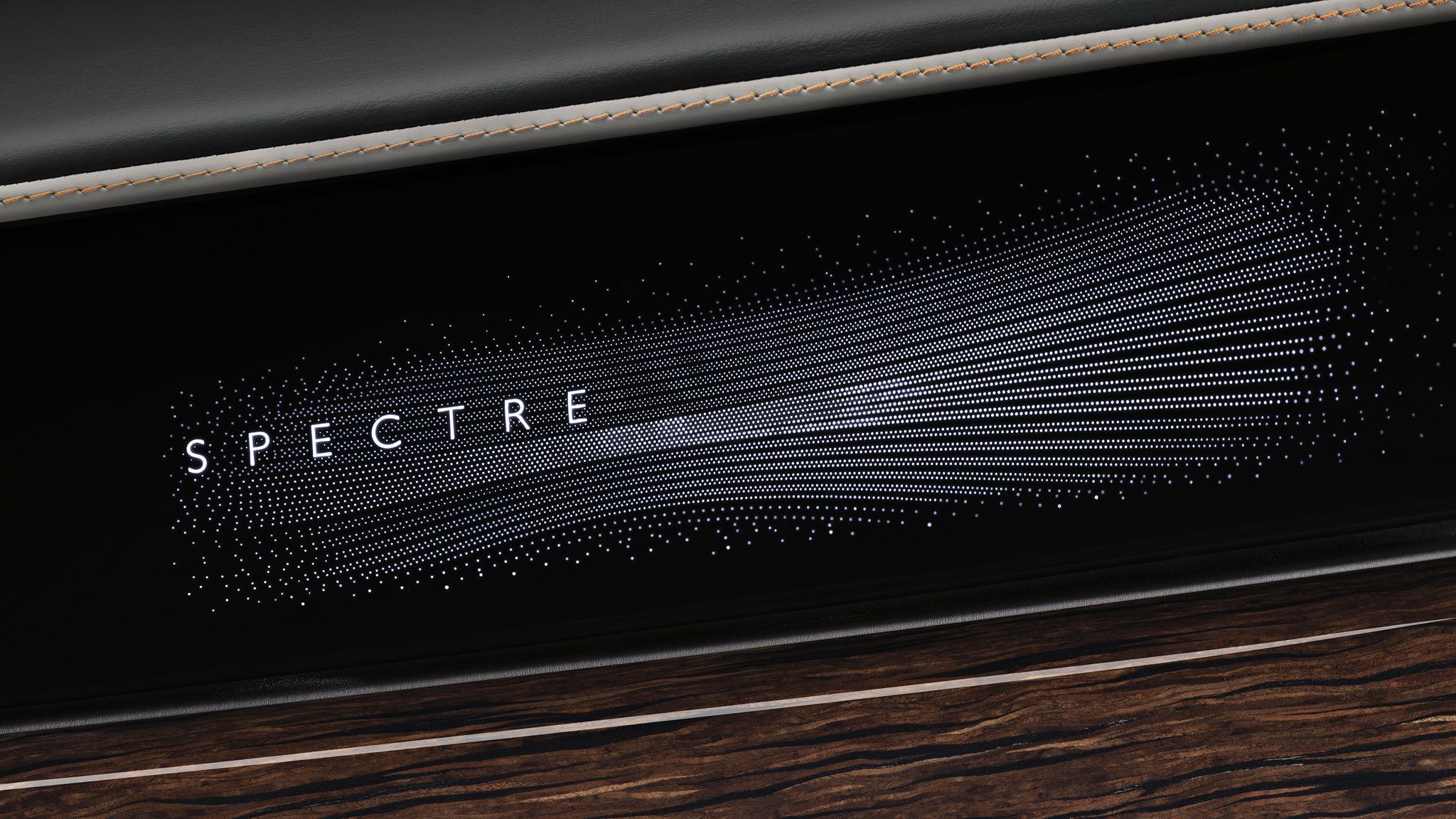 Iluminovaná facia Spectre II s 8108 světelnými body
