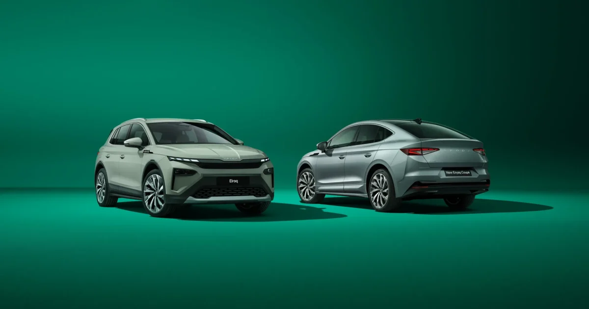 Škoda Elroq a Škoda Enyaq Coupé - elektromobily nabízené ve službě Škoda Explore