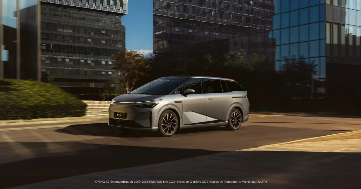 XPeng X9 - vítěz testu reálného dojezdu EL Prix 2026