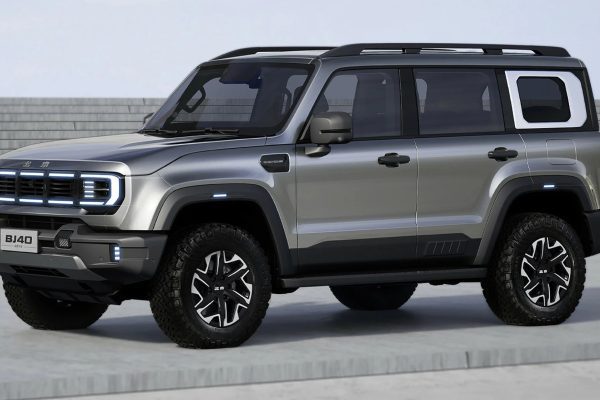 BAIC BJ40 v předním tříčtvrtečním pohledu