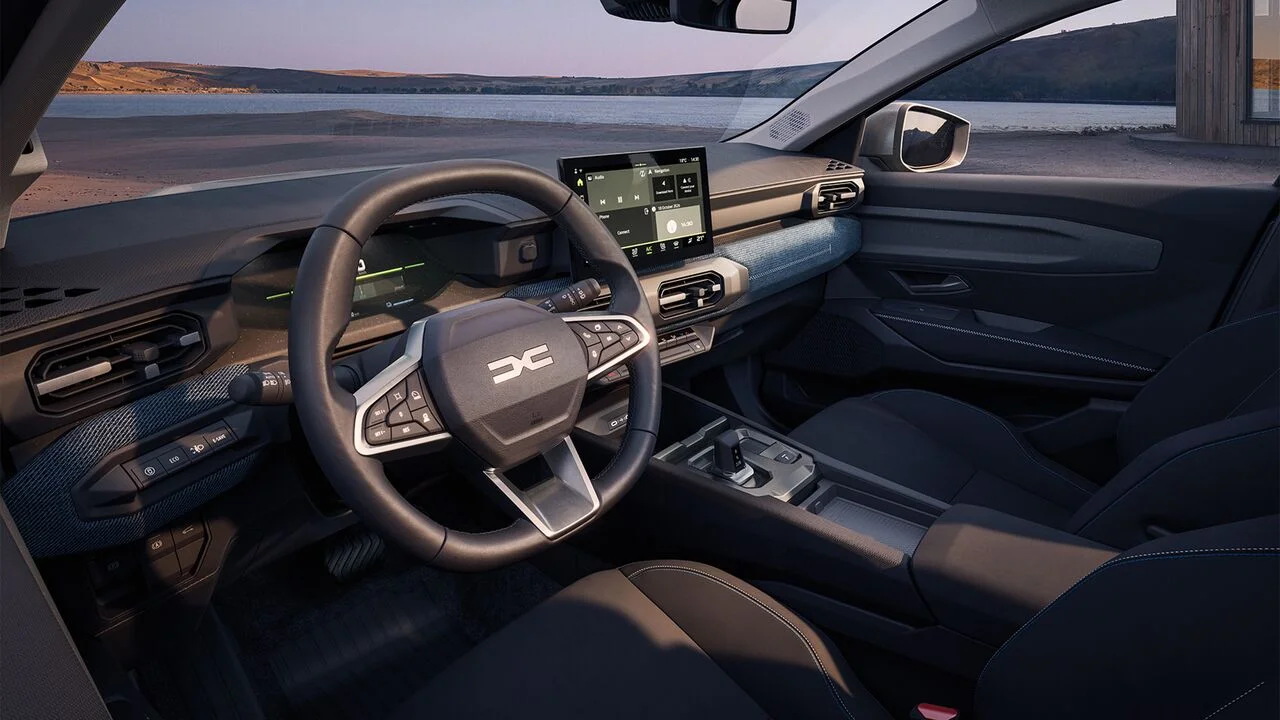 Interiér Dacia Striker