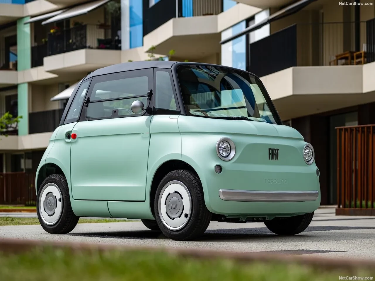 Fiat Topolino uzavřená verze zepředu
