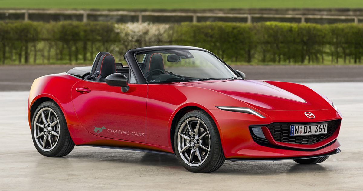 Neoficiální představa příští generace Mazdy MX-5 zepředu