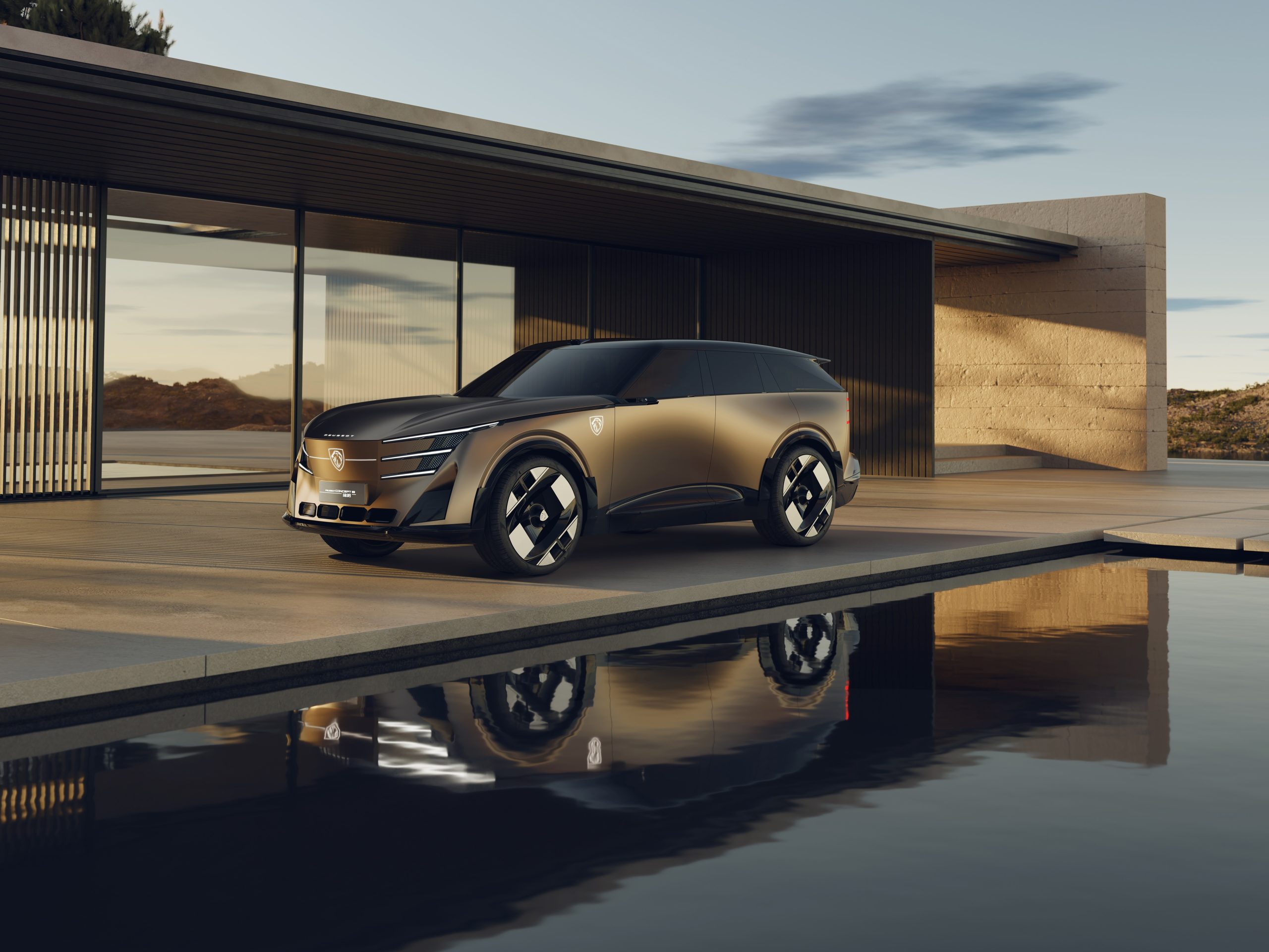 Peugeot Concept 8, velké elektrické SUV pro Čínu