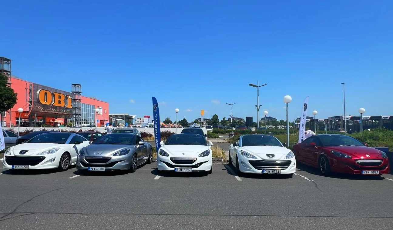 Peugeot Emotion Day 2026 - sraz sportovních modelů RCZ ve Štěrboholech