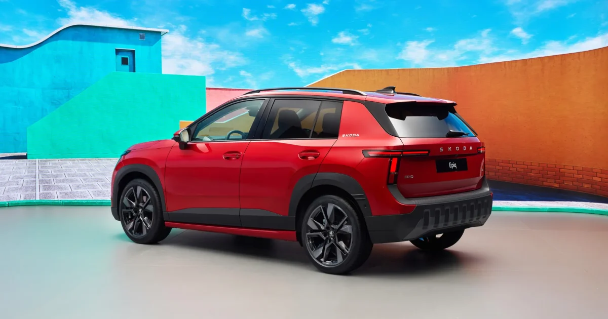 Červená Škoda Epiq - první kusy elektrického SUV dorazily v červnu 2026 do českého registru
