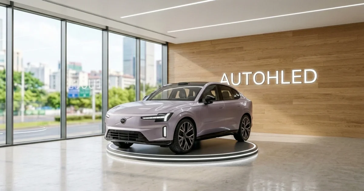 Volvo ES90 v showroomu Autohled
