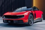 Ferrari Luce, první elektromobil značky, přední tříčtvrteční pohled