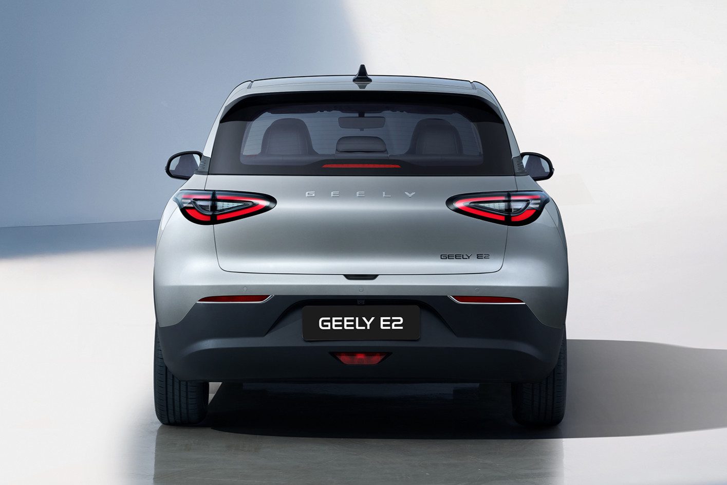 Zadní část Geely E2 2026