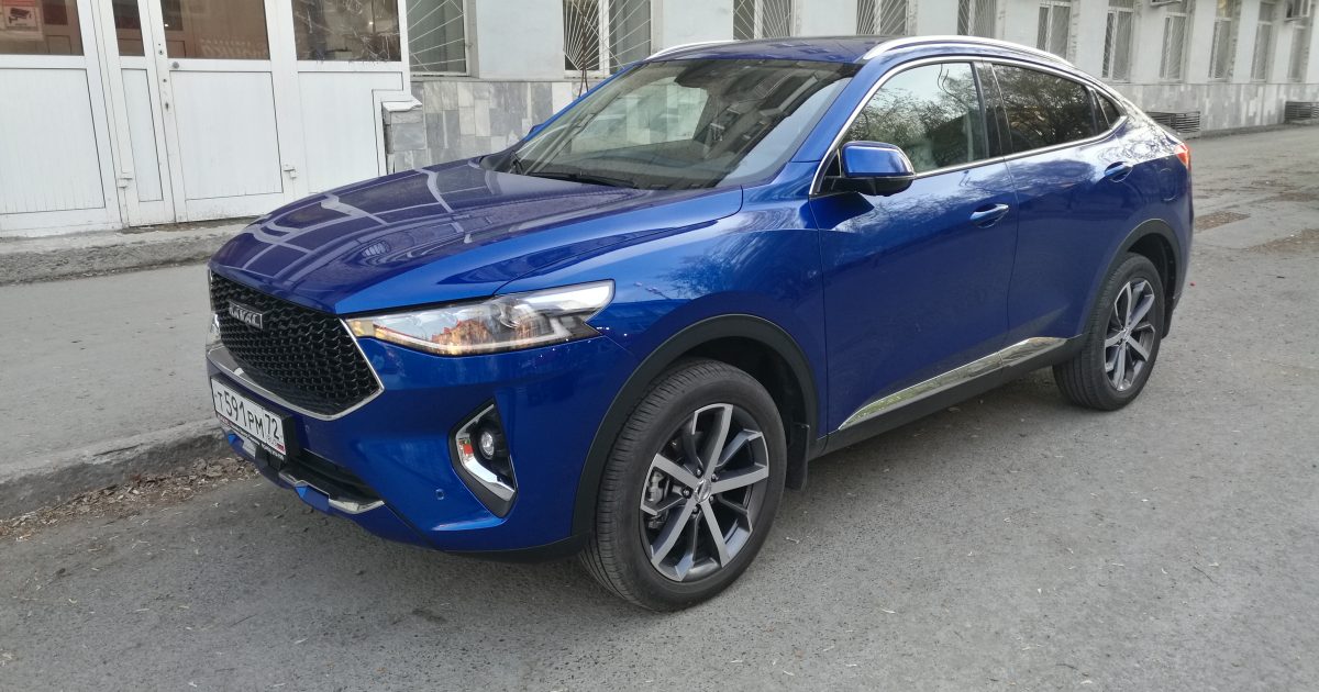 Haval F7x, čínské kupé-SUV vyráběné v ruské Tule
