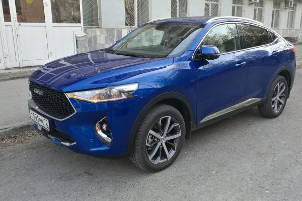 Haval F7x, čínské kupé-SUV vyráběné v ruské Tule