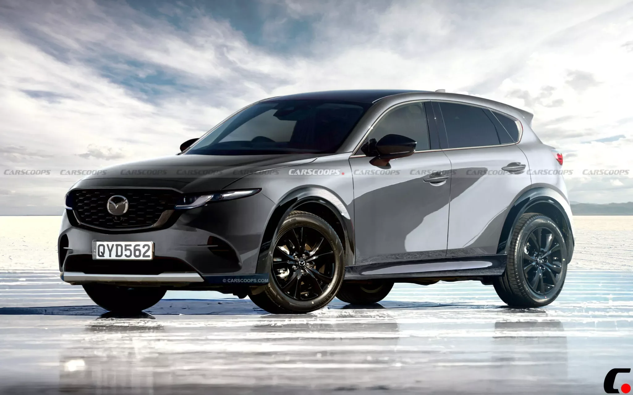Neoficiální vizualizace možné podoby nové Mazdy CX-3