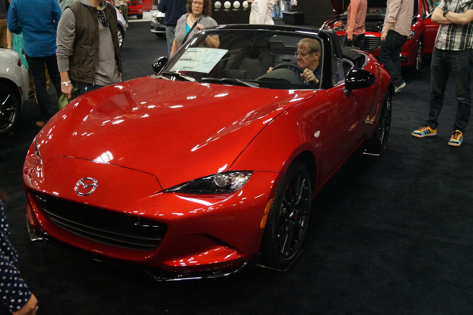 Mazda MX-5 (současná generace) – pohled zepředu