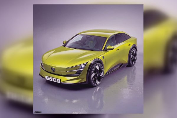 Neoficiální vizualizace možného nástupce Peugeotu 308 zepředu
