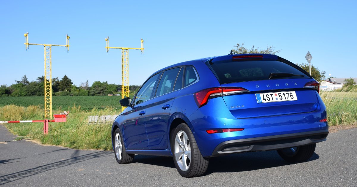 Škoda Scala první generace s bezklíčovým systémem KESSY