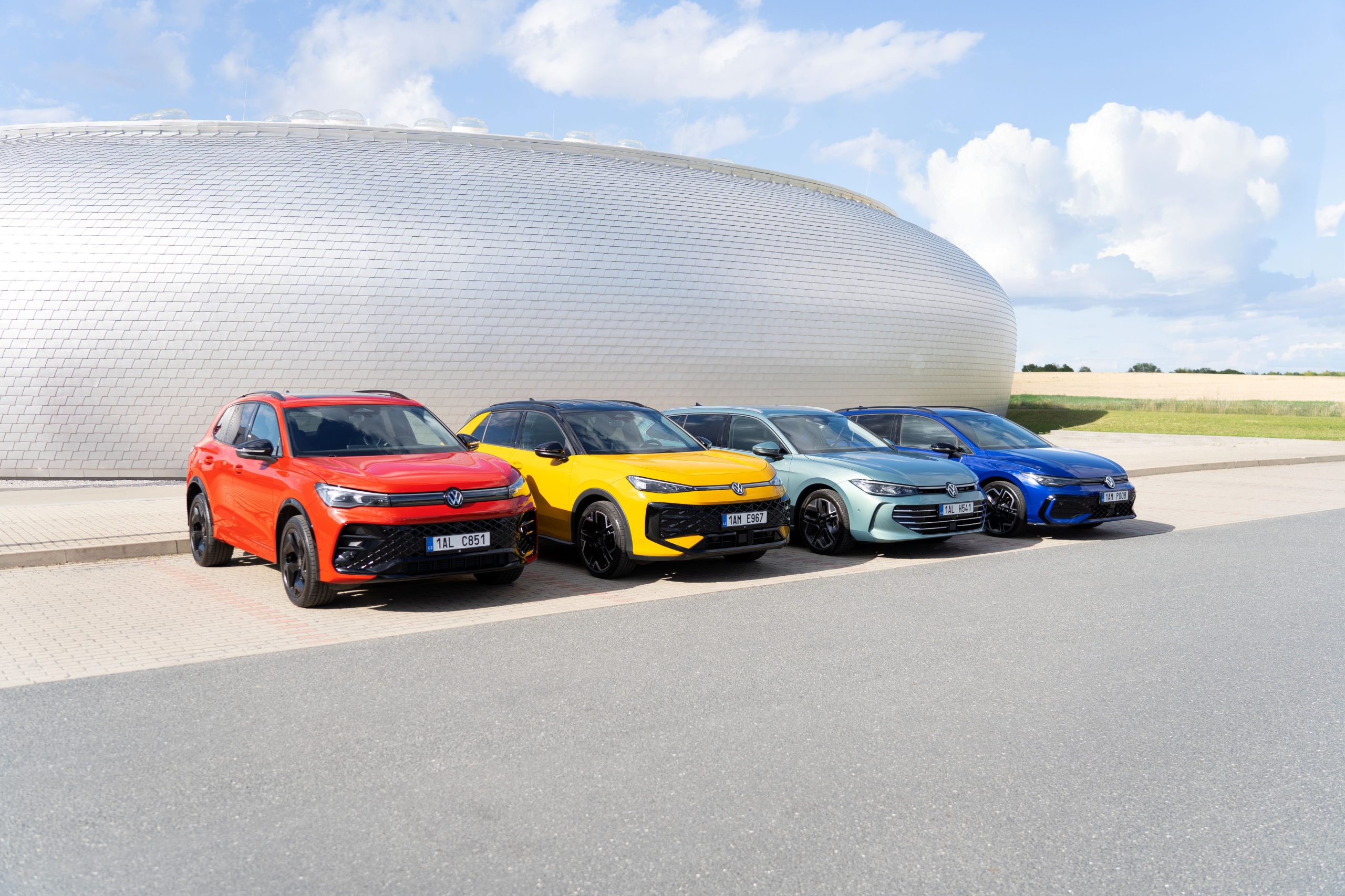 Modely Volkswagen z akční edice Family