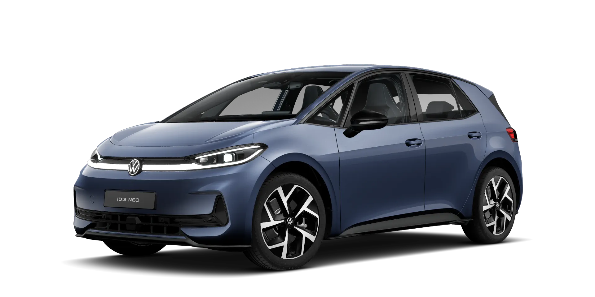 Volkswagen ID.3 Neo, boční tři čtvrtě pohled