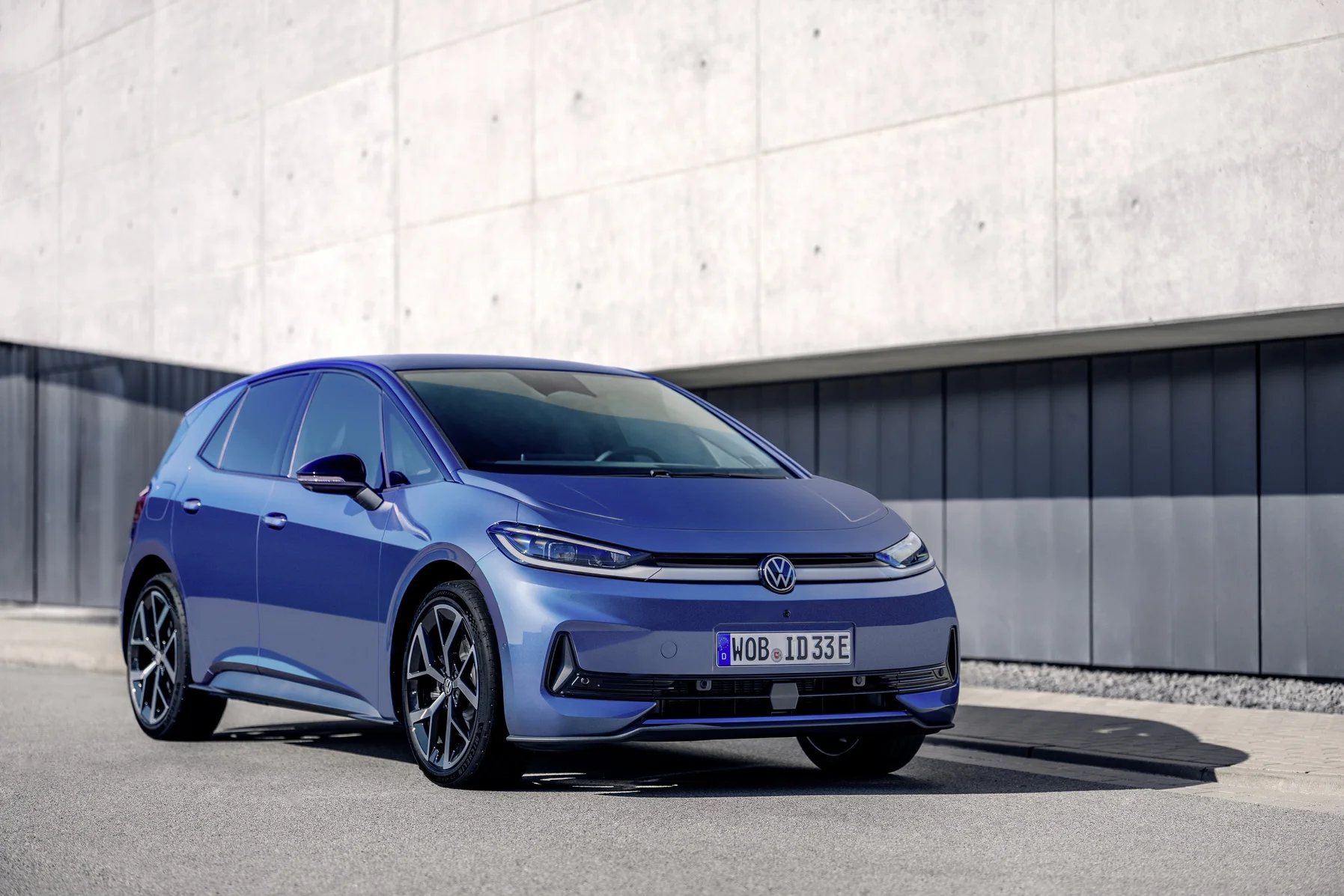 Volkswagen ID.3 Neo v modré barvě