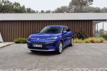 Volkswagen T-Roc druhé generace, přední tříčtvrtinový pohled