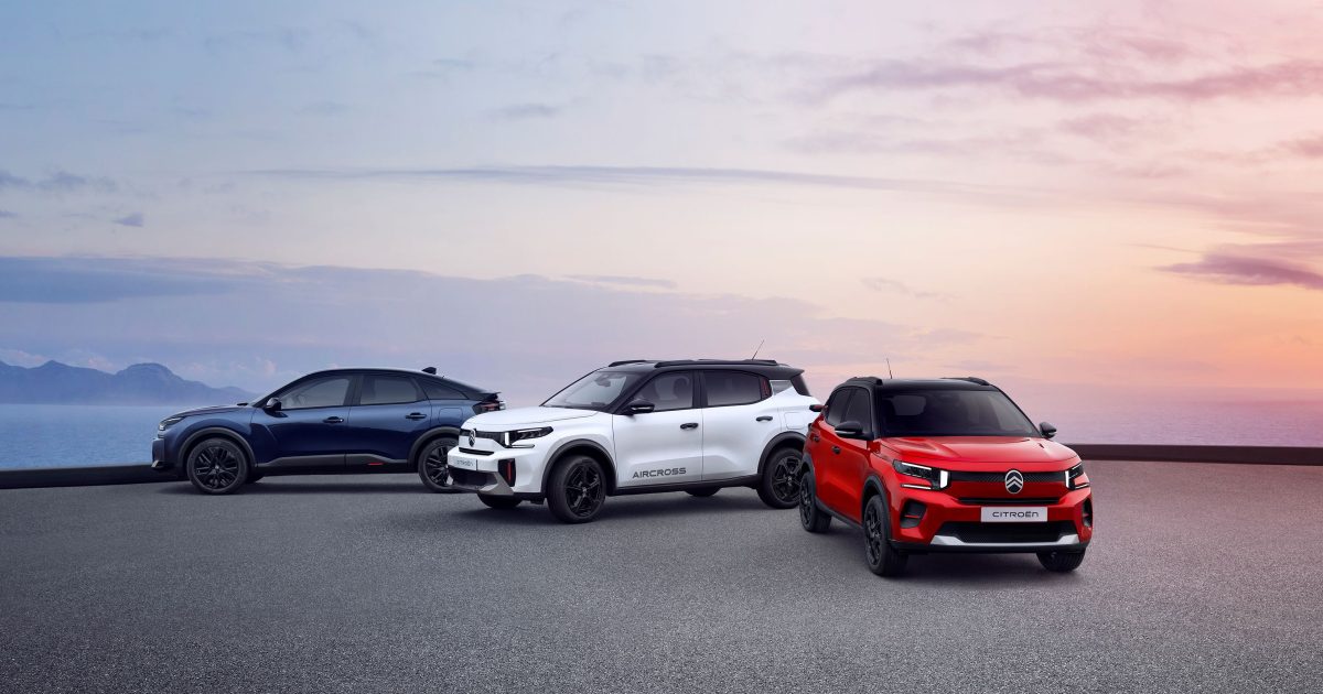 Aktuální modely Citroën C3, C3 Aircross a C4