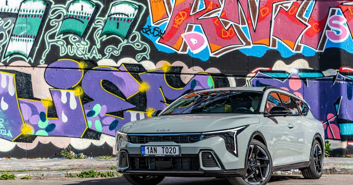 Kia K4 Sportswagon 2026, pohled zepředu