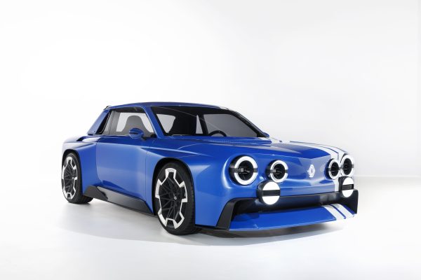 Renault 8 Gordini Concept zepředu ve studiu