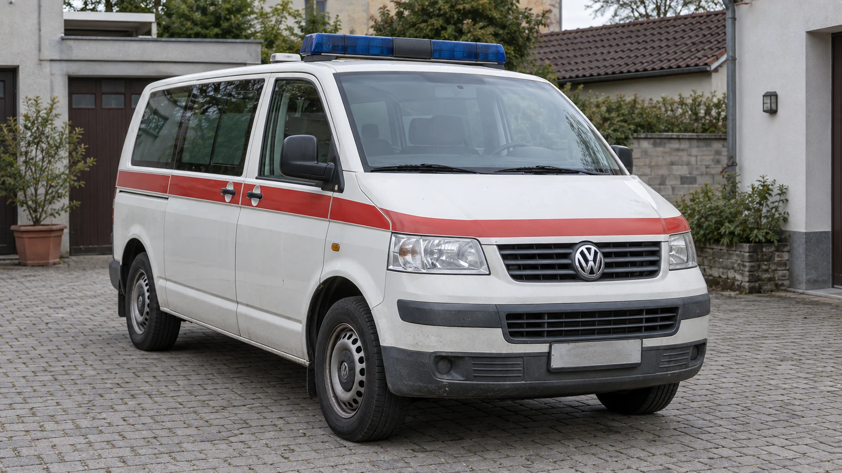AI ilustrace dobového modelu Volkswagen Transporter