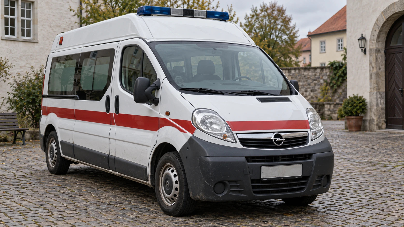 AI ilustrace dobového modelu Opel Vivaro 1.9 DI